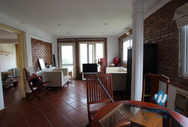 Two bedrooms apartment for rent in Au Co Road, Tay Ho, Ha Noi